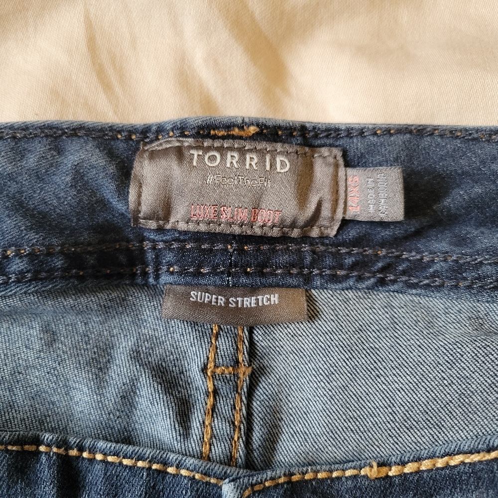 TORRID 14XS Boot cut jeans - Picture 5 of 5